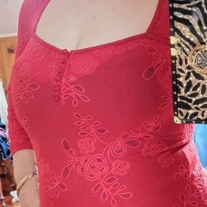 Vintage Wolford Seasonal top